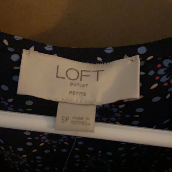 Loft blue blouse, BRAND NEW! - Picture 2 of 2